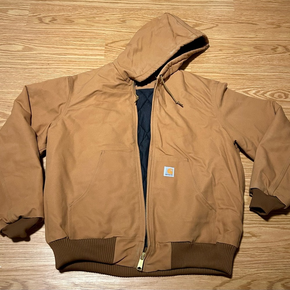 Men’s Carhartt Insulated Hooded Jacket Large